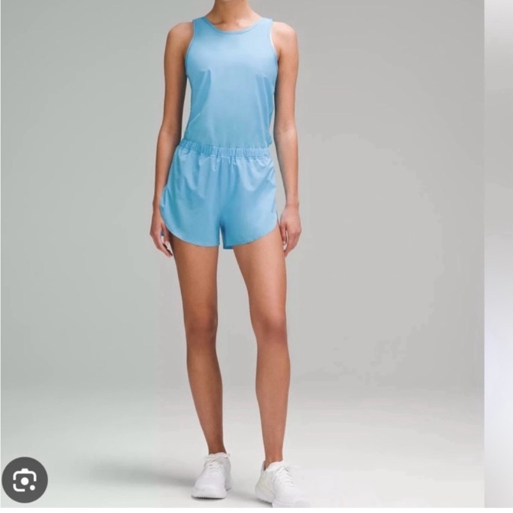 NWT Lululemon Open Back Running Romper Size 12
